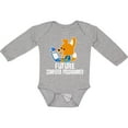 thumbnail image 3 of Inktastic Future Computer Programmer Boys Long Sleeve Baby Bodysuit, 3 of 5