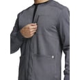 thumbnail image 6 of Scrubstar Men's Ultimate Stretch Antimicrobial Fabric Technology Zip Front Scrub Jacket WD318A, 6 of 7
