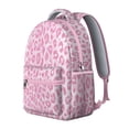 thumbnail image 2 of Leopard Print Backpack for School,Cute School Bag,Schoolbag with Adjustable Shoulder Straps & Padded Back,15.3"x11"x7.1".﻿, 2 of 6
