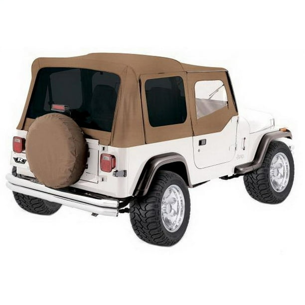 RAMPAGE PRODUCTS 68217 Complete Soft Top with Frame & Hardware for 1987