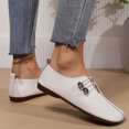 thumbnail image 6 of Sngxgn Women Ballet Flats Ballerina Shoes Comfort Casual Slip on Flat Shoes(White,38), 6 of 6