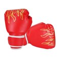thumbnail image 4 of kurtrusly 1 Paire de Gants de Boxe pour Enfants, Gants d'Entraînement Confortables pour Garçons, Gants de Gym Protecteurs Rouges, 4 of 8
