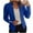 Blue, variant on Great Gifts for Less Ofreoo Women's Solid Color Casual Fashion Button Long Sleeved Cardigan Jacket Coat Tops Fall Coats for Women 2024
