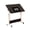 Black, variant on Eastvita Adjustable Height Small Standing Desk with Wheels - Portable Mobile Stand Up Desk for Home Office Ideal for Sitting Standing Work