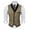 Khaki, variant on COOFANDY Mens Christmas Suit Vest Men's V-Neck Sleeveless Slim Fit Formal Jacket Suit Vest Business Dress Vests Casual Wedding Waistcoat