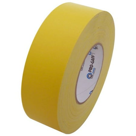 - Pro Gaff Gaffers Tape 1 and 2 inch widths, 17 colors available, 2 inch, Yellow