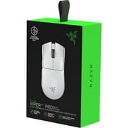 Razer Viper V3 Pro Lightweight USB Wireless Symmetrical Esports Gaming Mouse, 2.4Ghz, 55g, White