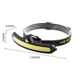 thumbnail image 3 of Lámpara Linterna frontal COB de 800 lm 6 velocidades resistente al agua con detección USB herramienta de linterna LED para cabeza (B) Ndcxsfigh Para estrenar, 3 of 3