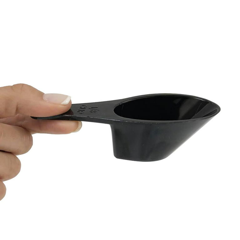 Coffee Measure Spoon Scoop Set of 2 Stainless Steel 1/8 Cup Utensil  Al-De-Chef - 1 Super Party