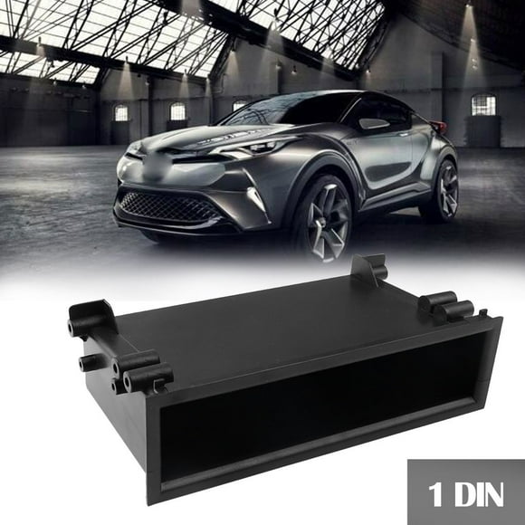 tumgatte Car Storage Box Pocket Drawer Refit Stereo Audio Conversion Mounting 1Din Clearance