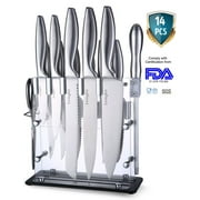 LivingKit Farberware Kitchen Knife Cutlery Set-14 Piece Steak Knives set