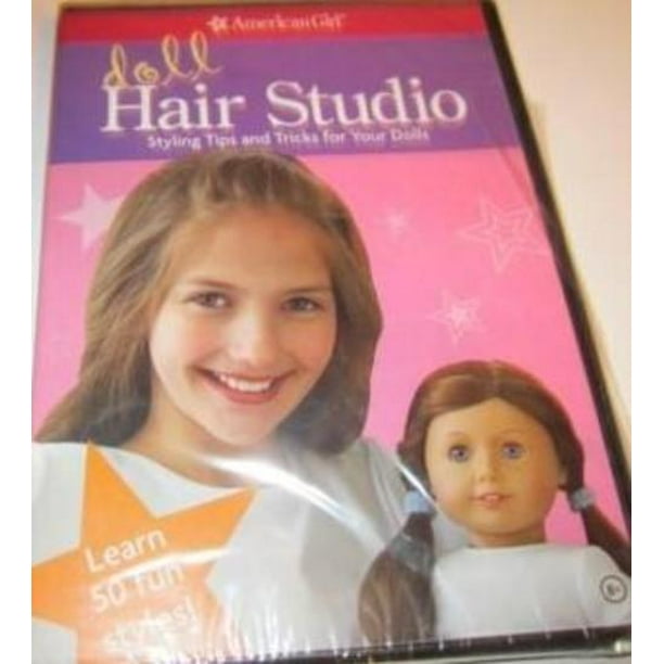 American Girl Doll Hair Studio Styling Tips and Tricks for Your Dolls (DVD) NEW American Girl Doll Hair Studio Styling Tips and Tricks for Your Dolls (DVD) NEW