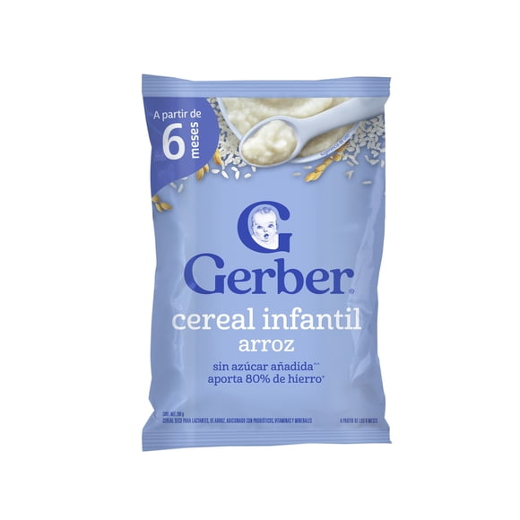 Cereal Infantil Gerber Para Lactantes Arroz 200 g