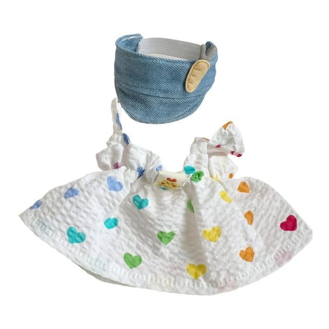 Ropa de felpa de 15cm CUTICAT para muñeca decoración cómoda accesorios Estilo D