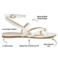 thumbnail image 5 of Journee Collection Womens Serissa Multi Strap Flat Sandals, 5 of 7