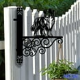 thumbnail image 4 of Handmadetneonsign Australian Shepherd Hanging Bracket, Dog Hanging Basket, Hanging Bracket For Garden 042373, 4 of 5