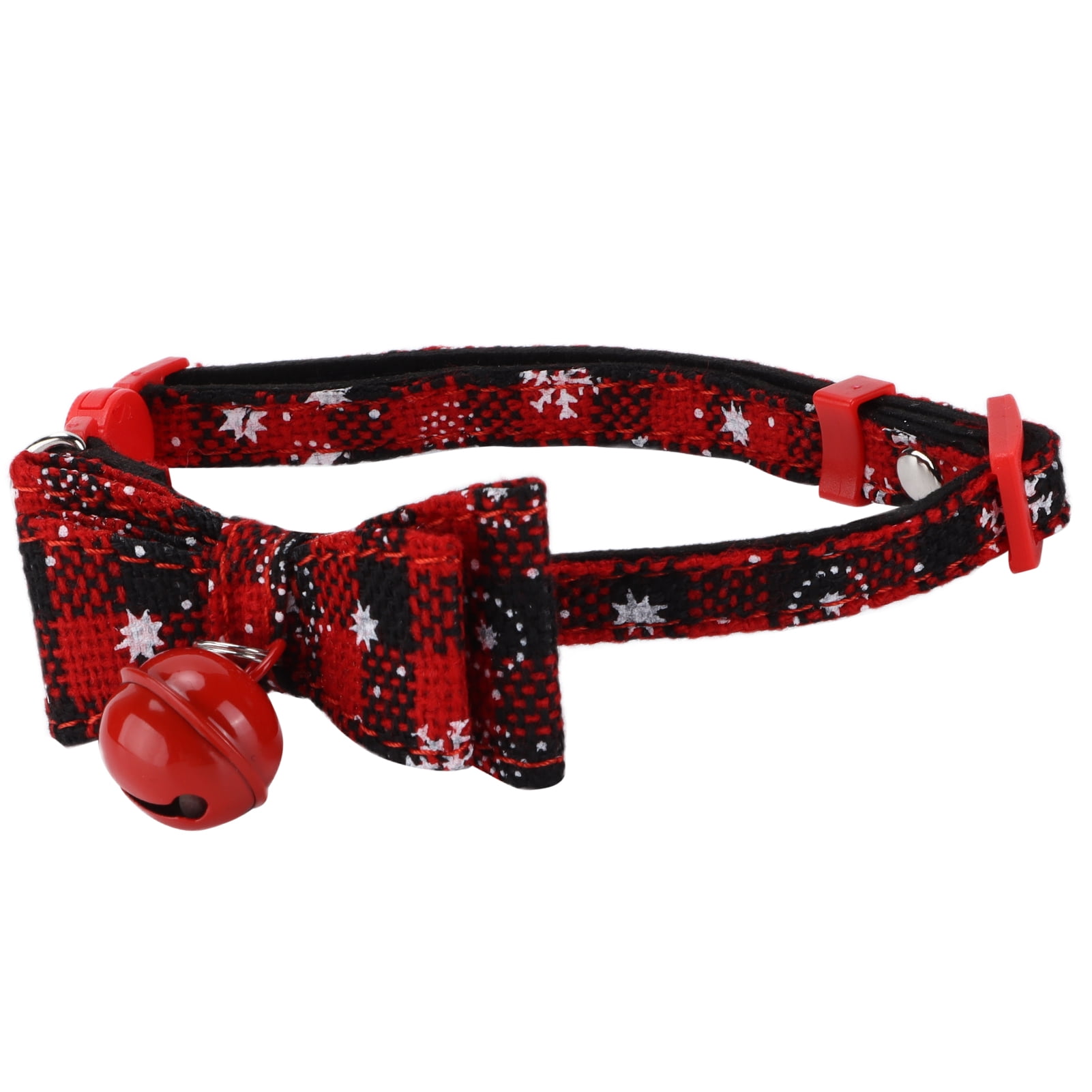 Rdeghly Pet Collar Adjustable Cat Bow Tie Christmas Cute Safe For Puppy For Kitten Walmart
