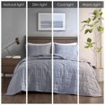 thumbnail image 3 of Beautyrest Guthrie 3 piece oversized coverlet set, 3 of 9