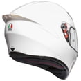 thumbnail image 2 of AGV K1 Mono Solid Motorcycle Helmet White SM, 2 of 5
