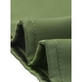 thumbnail image 5 of INSPIRE CHIC Women's Sweetheart Neck Half Sleeve Office Work Satin Blouse L Green, 5 of 6
