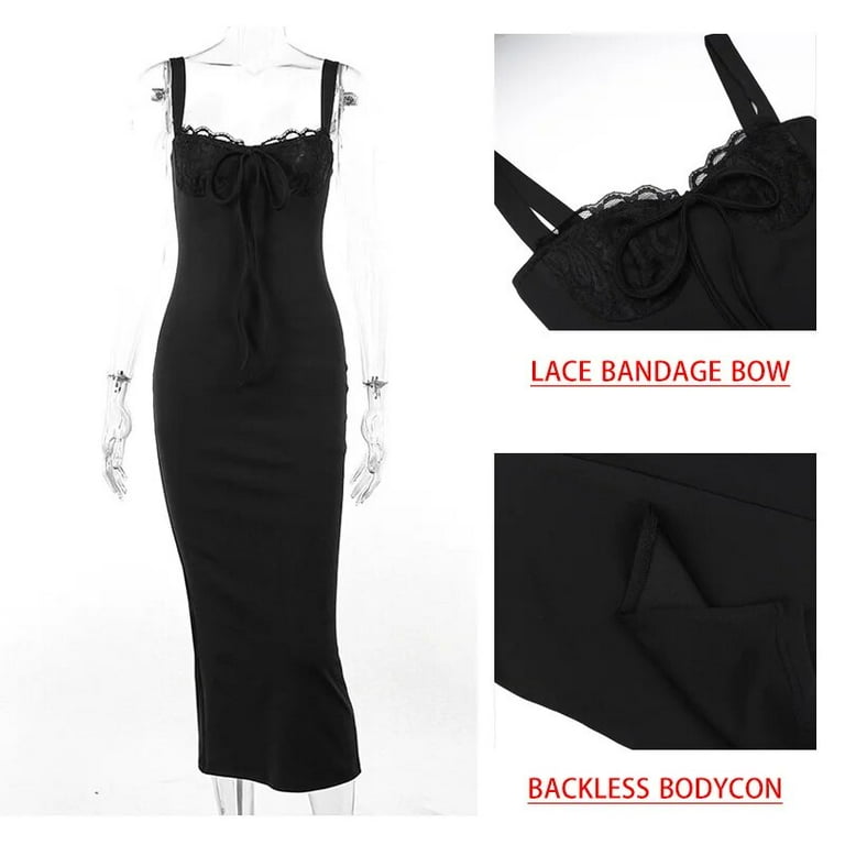 Bandage Bow Casual Bodycon Dress Bandage Bow Casual Bodycon Dress