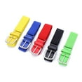thumbnail image 4 of Soumake Adult Baseball Belt Elastic Band Adjustable Length Imitation Leather Baseball Softball Belt Unisex Vibrant Color Waistband, 4 of 8
