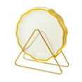 thumbnail image 3 of Juego de platos de 6x, plato de , plato de aperitivo elegante reutilizable, vajilla, plato de residuos de residuos, plato para servir para cocina Beige, 3 of 9