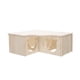 thumbnail image 1 of Hámster multifuncional escondite hámster nido de hámster nido de madera hámster casa, 1 of 8