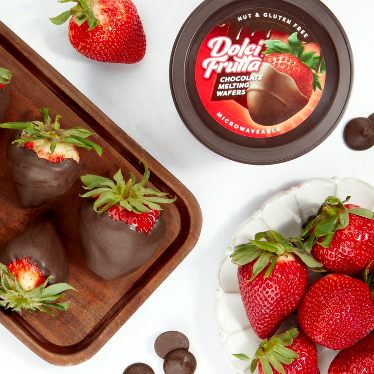 Dolci Frutta Easy-to-Use Chocolate Melting Wafers for Dipping