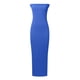 thumbnail image 4 of Vestido largo sin tirantes para mujer: elegante vestido de cóctel con abertura lateral, tejido de poliéster, vestido para invitada de boda, tallas S-XXL, contorno de pecho 73-99 cm., 4 of 5