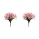thumbnail image 3 of Naiovety 2 piezas ABS para apariencia Bajo mantenimiento Apariencia artificial para Rosa Rosa 2Conjunto, 3 of 6