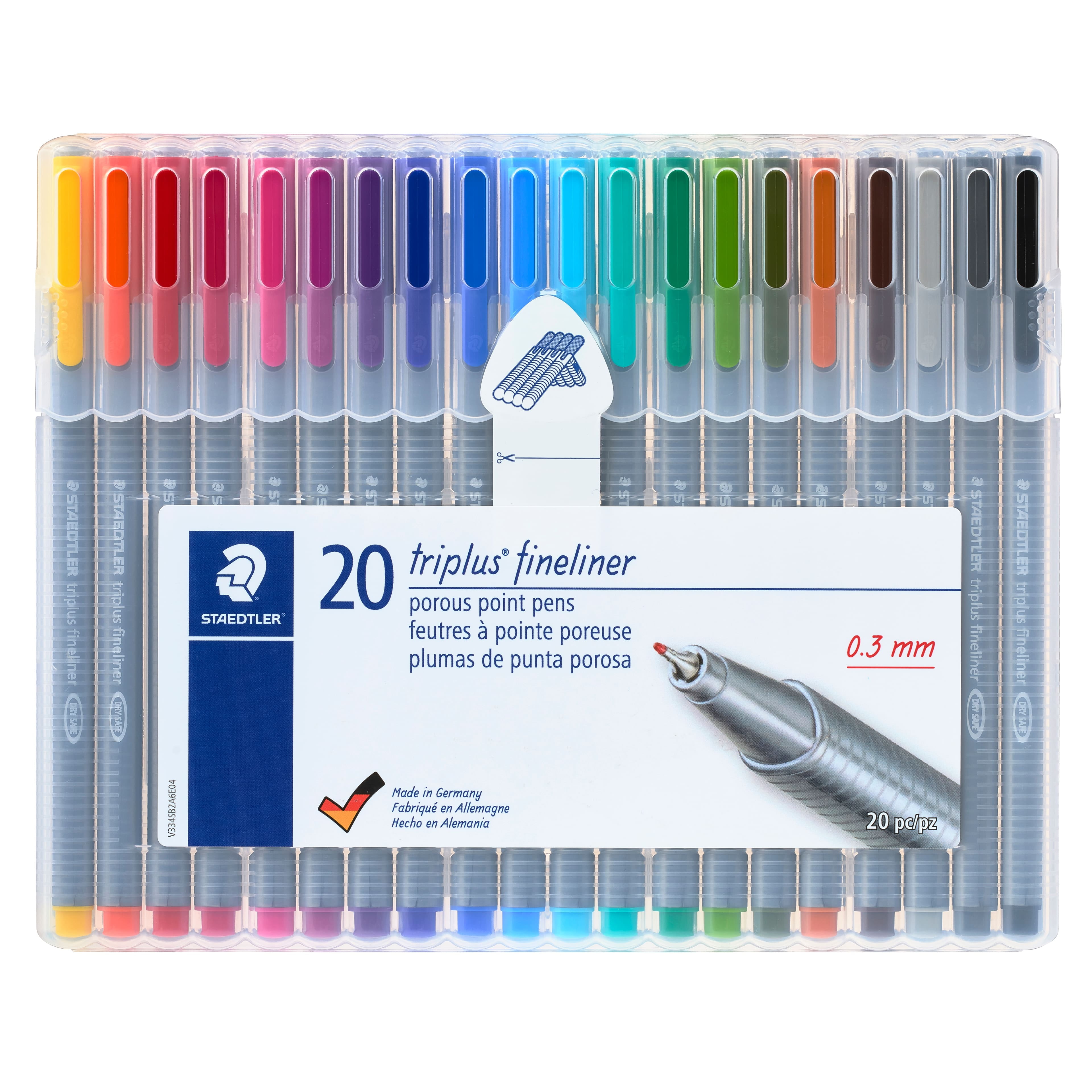 Staedtler TriPlus Fineliner Pen - Light Blue