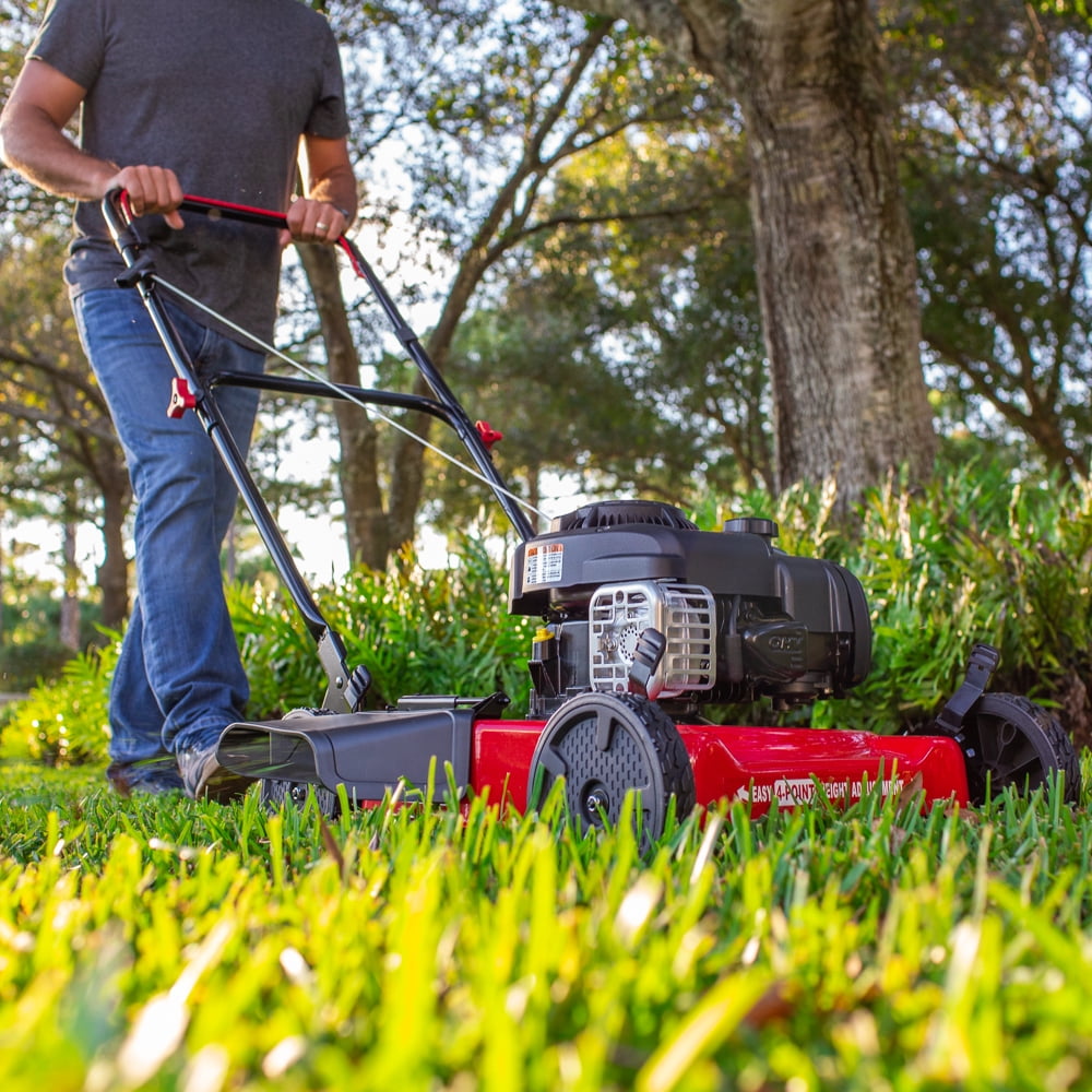 Hyper tough push mower new arrivals