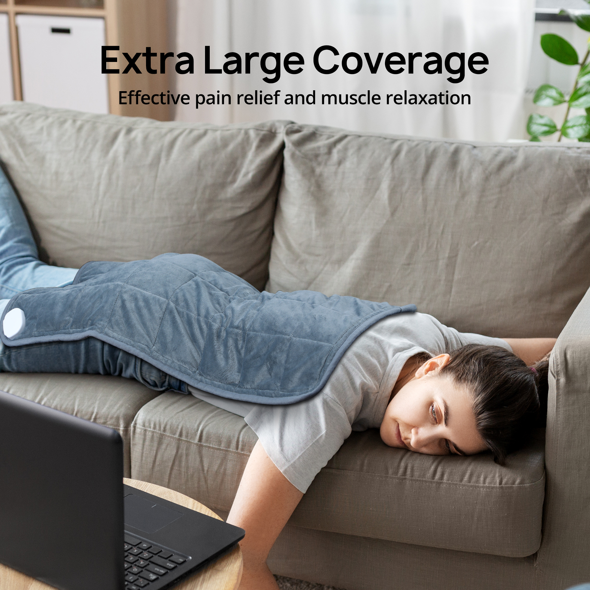 Sable Weighted Heating Pad 33" x 17" XXXL photo 8