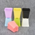 thumbnail image 5 of Plastic Seedling Pots, 3 Inch Flower Pots, Small Square Plastic Plant Pots, Succulent Planter Nursery Pots with Drain Hole for Outdoor Indoor Starting Seedlings Garden, Room and Balcony Decor, Pink, 5 of 9