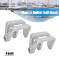 thumbnail image 2 of Clips de parachoques para barcos, accesorios para barcos resistentes al calor, prácticos soportes para pontones, 4 Uds. Hugtrwg Para estrenar, 2 of 7