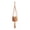 🥝 Coffee_Hot#729, variant on DIY Woven Hanging Flower Basket Kit Mesh Plant Holder, Cotton Rope Hanging Planter Bag, Indoor Outdoor Wall Decor, Fits Flower Pots, Black White Coffee