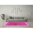 thumbnail image 3 of Ahgly Company Indoor Round Persian Pink Traditional Area Rugs, 8' Round, 3 of 4