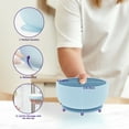 thumbnail image 3 of Baby Bowls with Suction, Silicone Baby Feeding Set, Infant Babies & Toddler Suction Bowl with Lids and Spoons, BPA Free Baby Bowls 0-6 Months, Baby Feeding Essentials, Extra Strong Baby Suction Bowls, 3 of 6