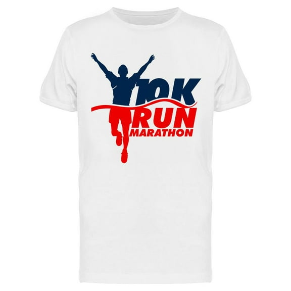 Winner Marathon 10k Run   T-Shirt Men -Image by Shutterstock, Male Large