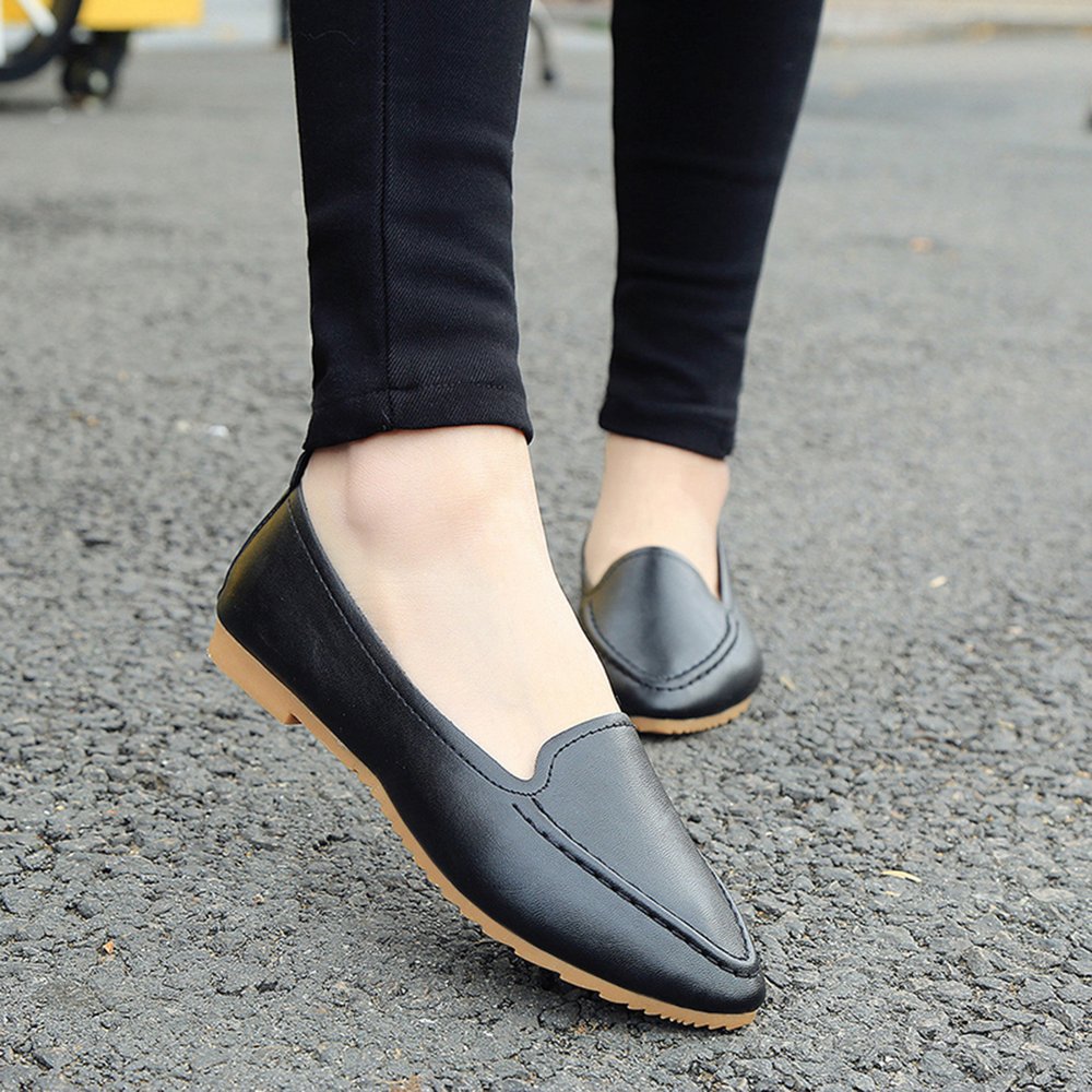 comfortable flat dress shoes