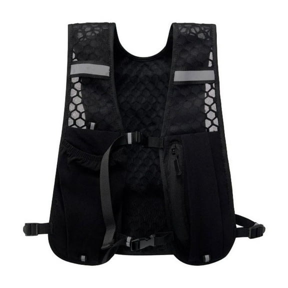 Running Vest Backpack,Lightweight Breathable Pack for Men Women,Adjustable Chest Straps Running Hydration Vest,Water Backpack Running Vest for Running Hiking Cycling Camping
