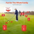 thumbnail image 2 of VEVOR Backyard Golf Game, 6 Hole Golf Course, Bucket Golf Game Practice Games, Golf Chipping Game for Family, Adults and Kids, Portable Outdoor Yard Golf Game for Lawn, Yard, Camping, Park, Beach, 2 of 9