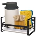 thumbnail image 1 of VANTEN Organizador para fregadero de cocina, soporte para esponja, organizador para fregadero, bandeja para fregadero, escurridor, dispensador de jabón, soporte para cepillo, accesorios de almacenamie, 1 of 5