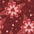 thumbnail image 1 of Ahgly Company Machine Washable Indoor Square Transitional Grapefruit Red Area Rugs, 5' Square, 1 of 7