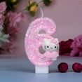 thumbnail image 3 of Vela creativa Sanrio HelloKitty para el hogar, decoración de cumpleaños, fiesta de Navidad, adornos digitales de 0 a 9 velas para tartas, venta al por mayor, 3 of 5