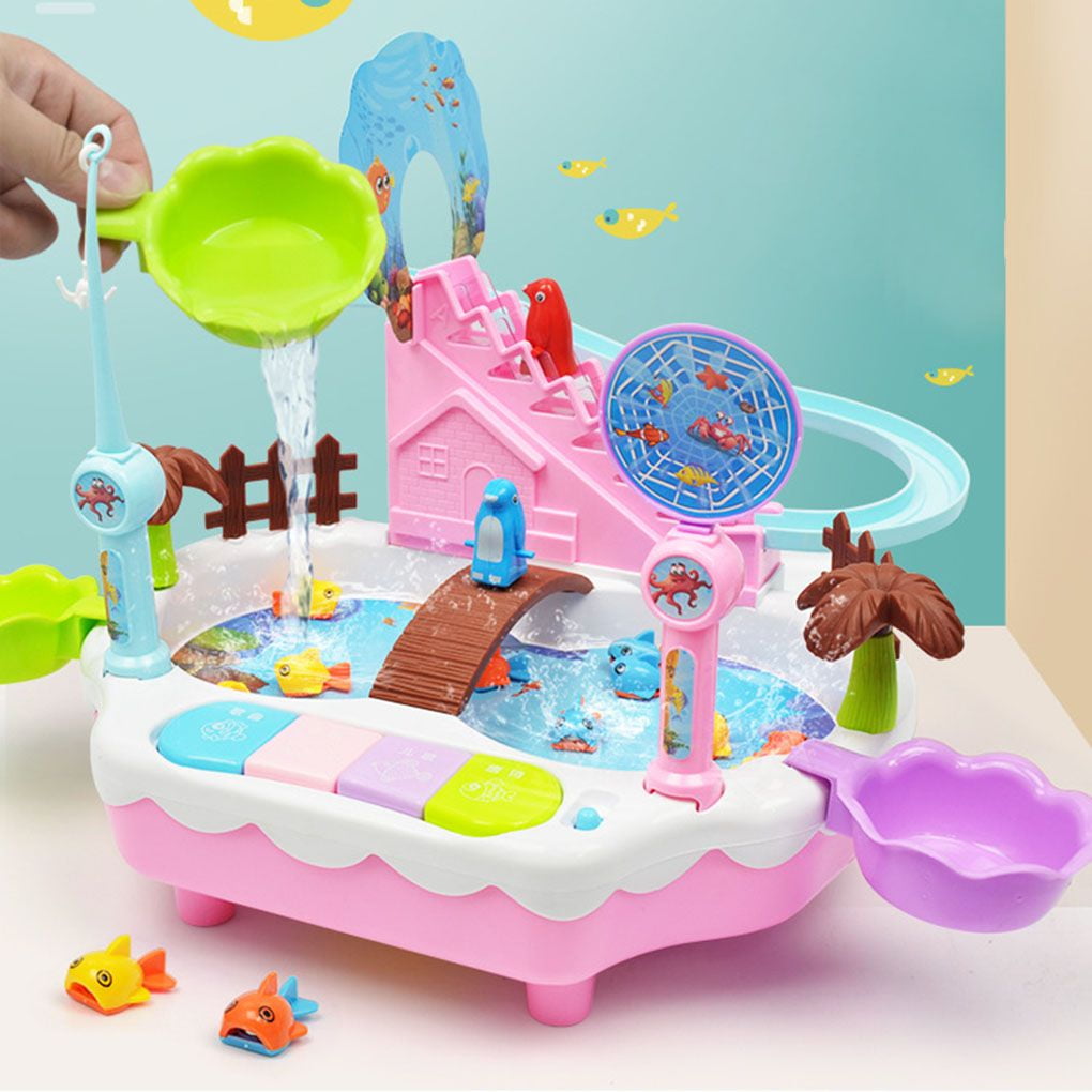 penguin climbing stairs toy
