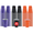 Purple Black Orange, variant on Disposable Plastic Cups, Black Orange Colored Plastic Cups, 12-Ounce Plastic Party Cups, Strong and Sturdy Disposable Cups for Halloween Party, 100 Pack -By Amcrate