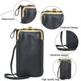 thumbnail image 3 of Small Crossbody Cell Phone Purse for Women Cellphone Wallet Bag - Black, 3 of 5