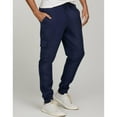 thumbnail image 5 of Hxshgdsn Mens Joggers Cargo Pants Fleece Line Warm Cuffed Sweatpants Running Outdoor Navy 2Xl, 5 of 5